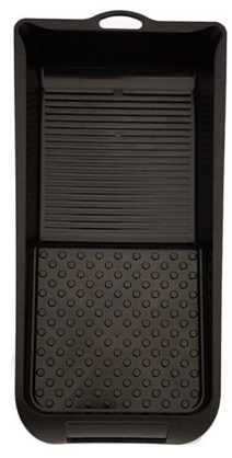 Verfbak kunststof zwart 14 x 29 cm tbv 10 cm rol