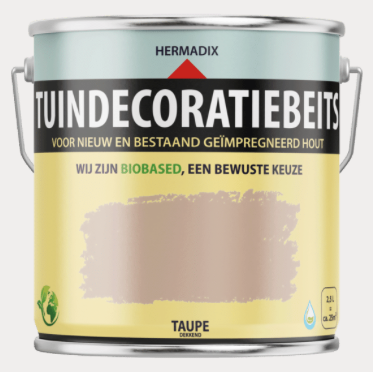 Tuindecoratie 716 Taupe dekkend 2500 ML
