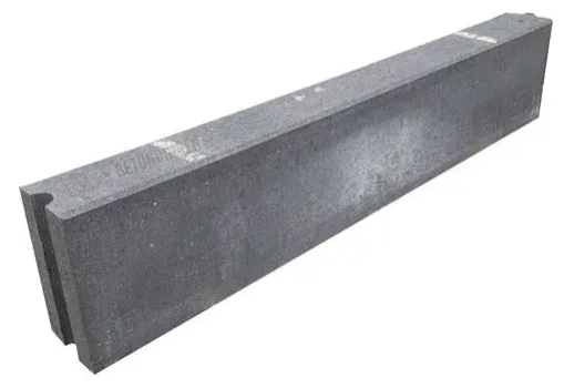 Betonband antraciet 8 x 20 x 100 cm