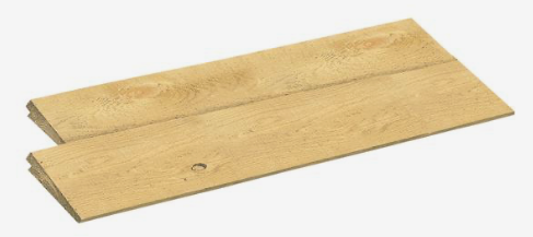 Zweeds rabat 1.8 x 14 cm (12.5 cm werkend) N.E. geimpregneerd vuren, fijnbezaagd/achterzijde geschaafd