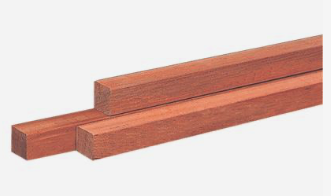 4 x 4 x 100 cm, piket fijn bezaagd, gepunt