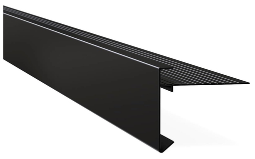 Daktrim 6.0 x 6.4 cm, per meter, RAL 9005