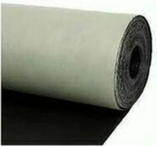 Onderlaag (bitumen) op rol 100 cm breed x 20 m1, kleur: zwart