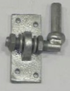 [DU-031] Verstelbare plaatduim, plaat: 40x100mm, dikte: 5mm, galvanisch verzinkt