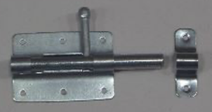 [PL-01] Plaatgrendel zwaar, plaat: 100x70x2mm, galvanisch verzinkt