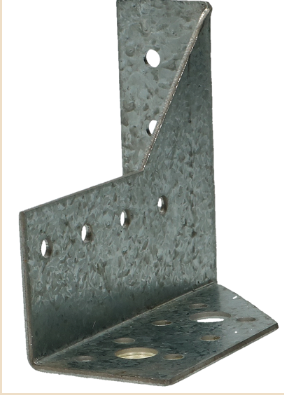 [FG123.030140 Z] Balkdrager 2-delig 140 mm hoog (prijs per 2)