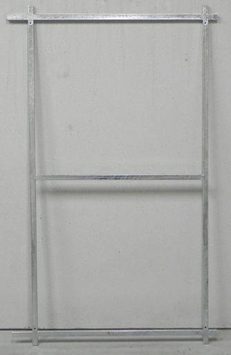 [SP-01] Schuifpoort: poortframe 116 x 190 cm (excl. toebehoren)